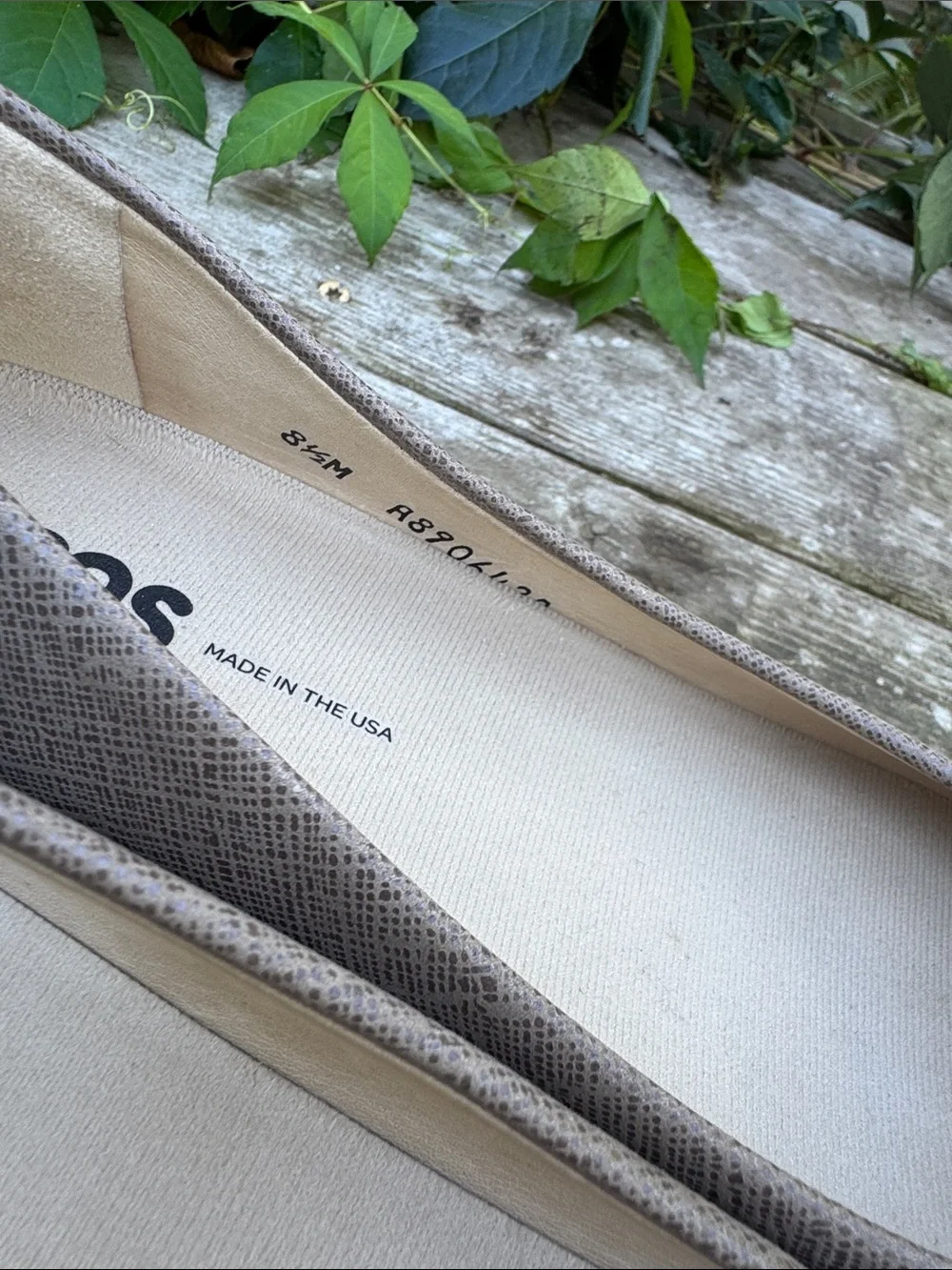 SAS Scenic Ballet Flat Color Fog